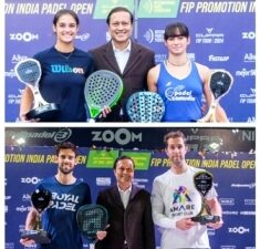 Spanish paddle stars dominate in FIP Promotion India Padel Open