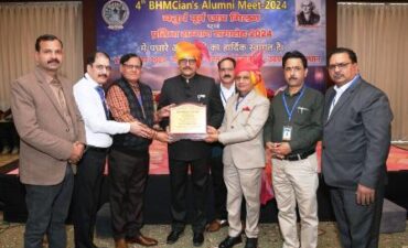 Homeopathic doctor Dr. Jitendra Singh received honor in Rajasthan