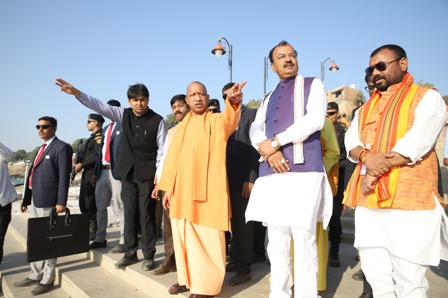 Before the Prime Minister, CM Yogi took stock of the preparations for Mahakumbh, said- everything is fine