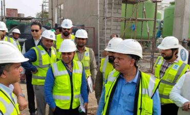 Chief Secretary of Uttar Pradesh Manoj Kumar Singh inspected Noida International Airport