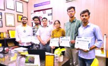 NIET's Aerobots Club performed well in inter college drone race competitions