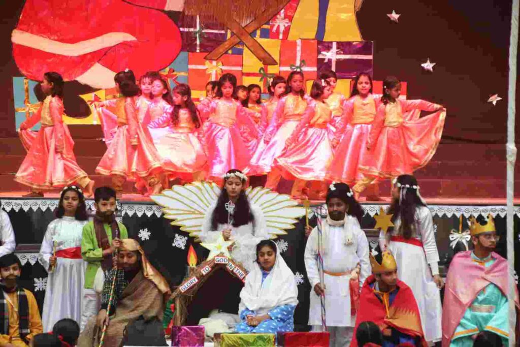 St. Joseph's School gave a message of love, peace, faith and brotherhood on Christmas Eve, with children giving a captivating performance.