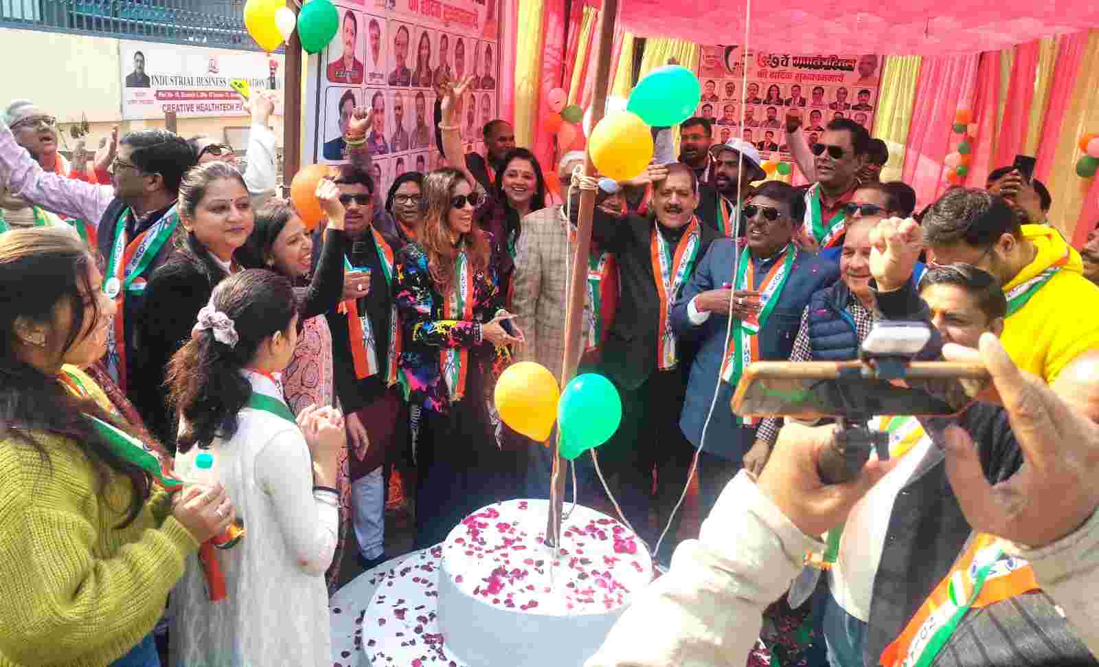 IBA celebrated the 77th Republic Day with great enthusiasm at its headquarters; all members were present.