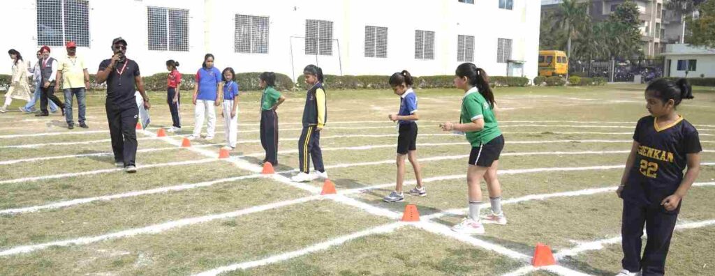 Inter-school sports competition organised at GD Goenka, more than a dozen schools participated