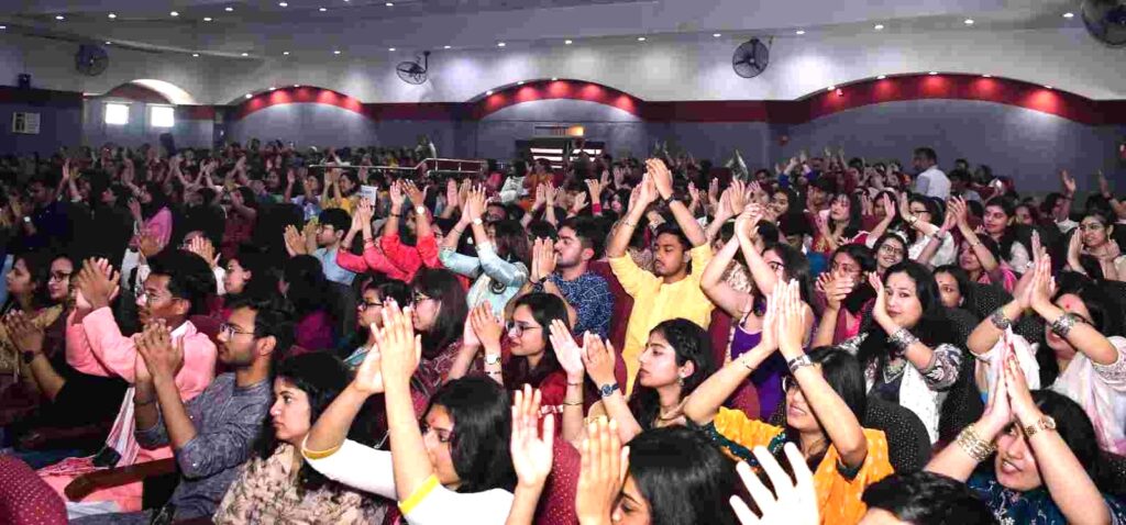 Mata Ki Chowki organised at ITS The Education for the blessings of BDS and MDS batch