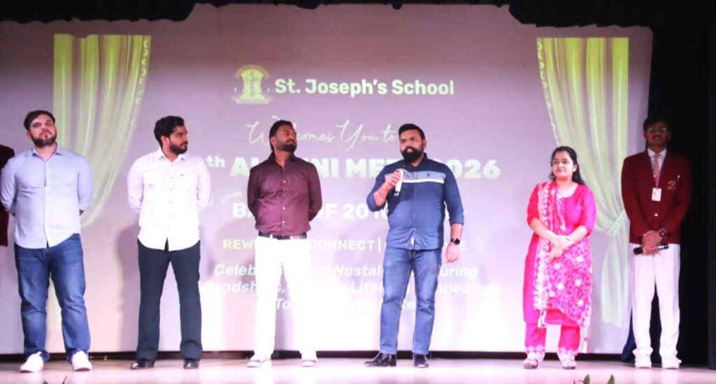 St. Joseph's School organised alumni reunion of ICSE batch 2010-11