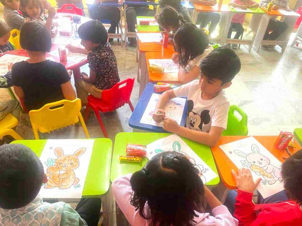 Parents enthusiastically participated in the orientation programme at Delhi Word Public School