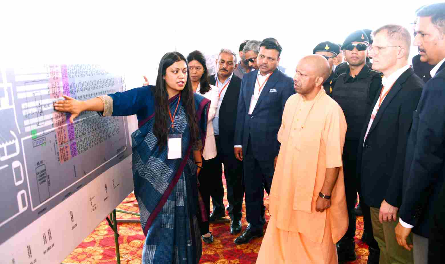 Chief Minister Yogi Adityanath reviewed the preparations for the proposed inauguration of Noida International Airport.