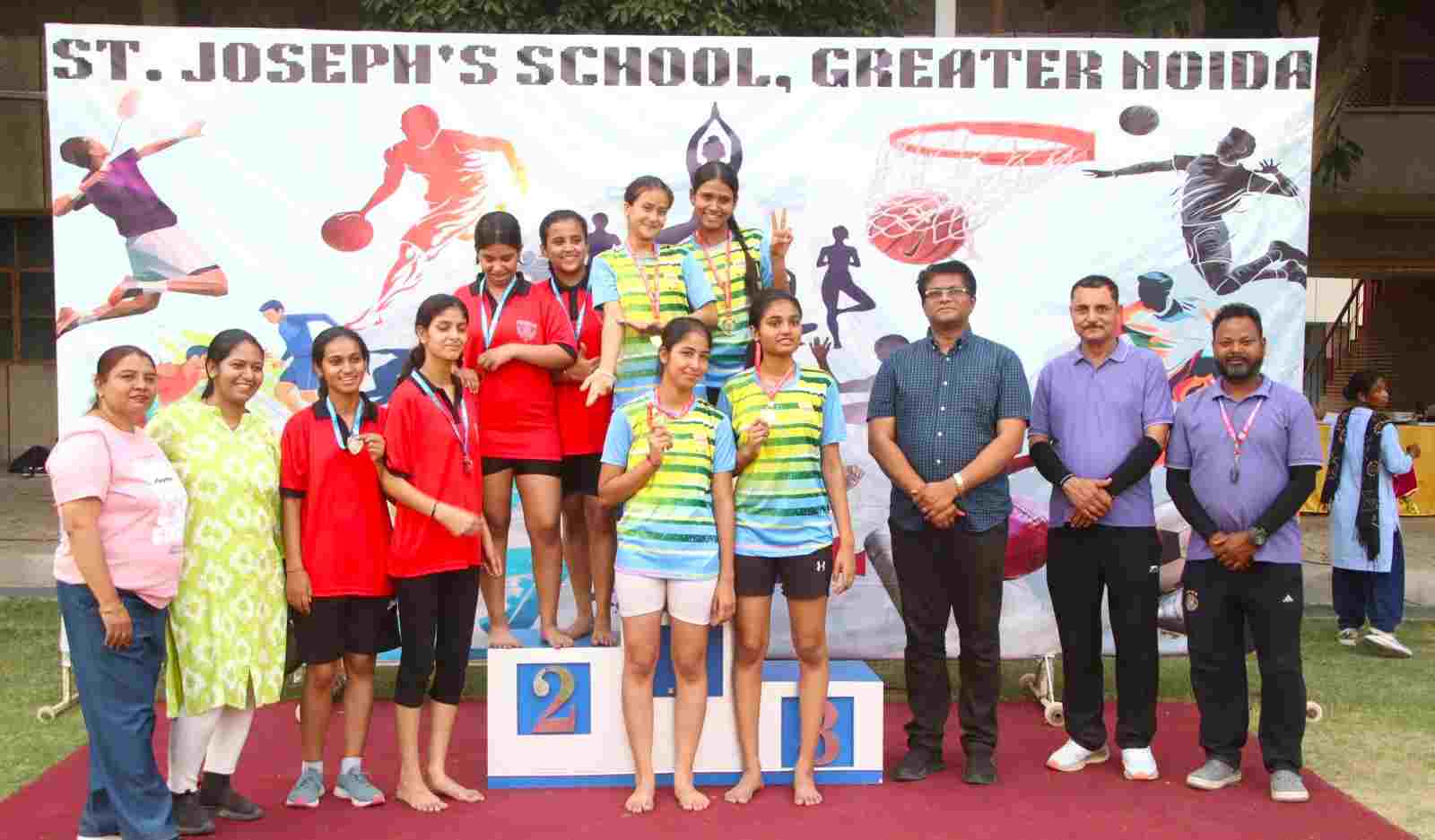 The regional level competition going on in St. Joseph School, Sector Alpha-1, concluded.