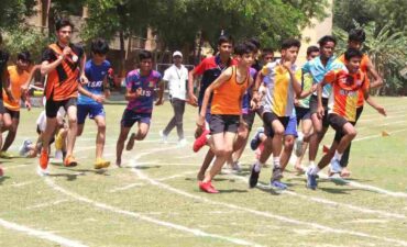 Players participated with enthusiasm in the St. Joseph School CISCE Zonal Athletic Meet.