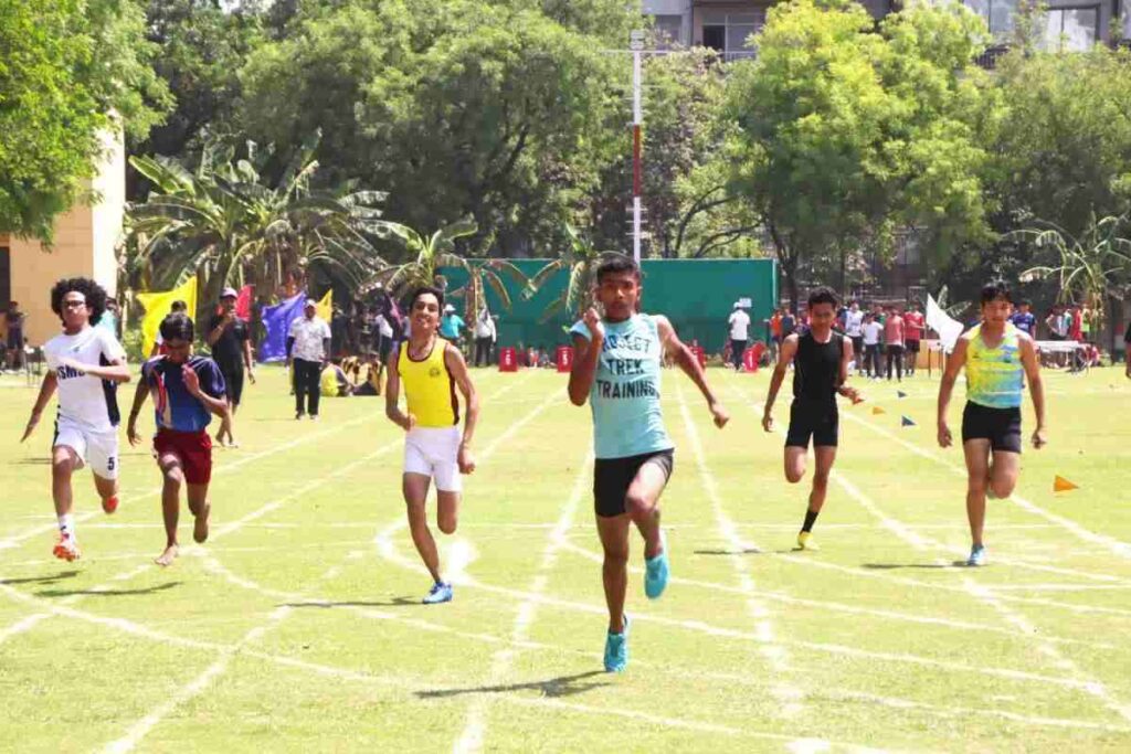 Players participated with enthusiasm in the St. Joseph School CISCE Zonal Athletic Meet.