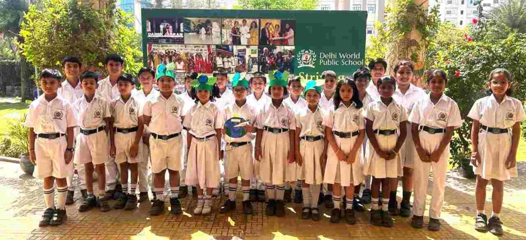 Environment Day celebrated with enthusiasm at Delhi Public Word School