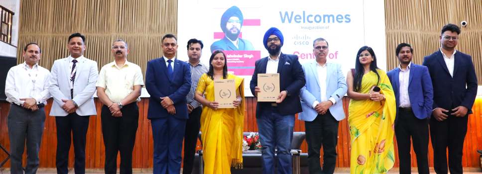 Establishment of Cisco Networking Academy Centre of Excellence at NIET Greater Noida
