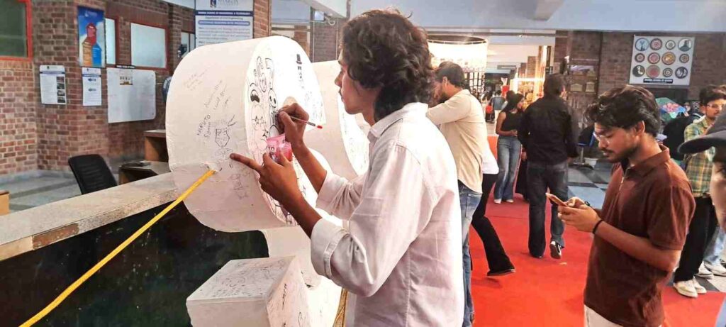 Sharda University organised 'Expressions 26', students showcased their skills and art.