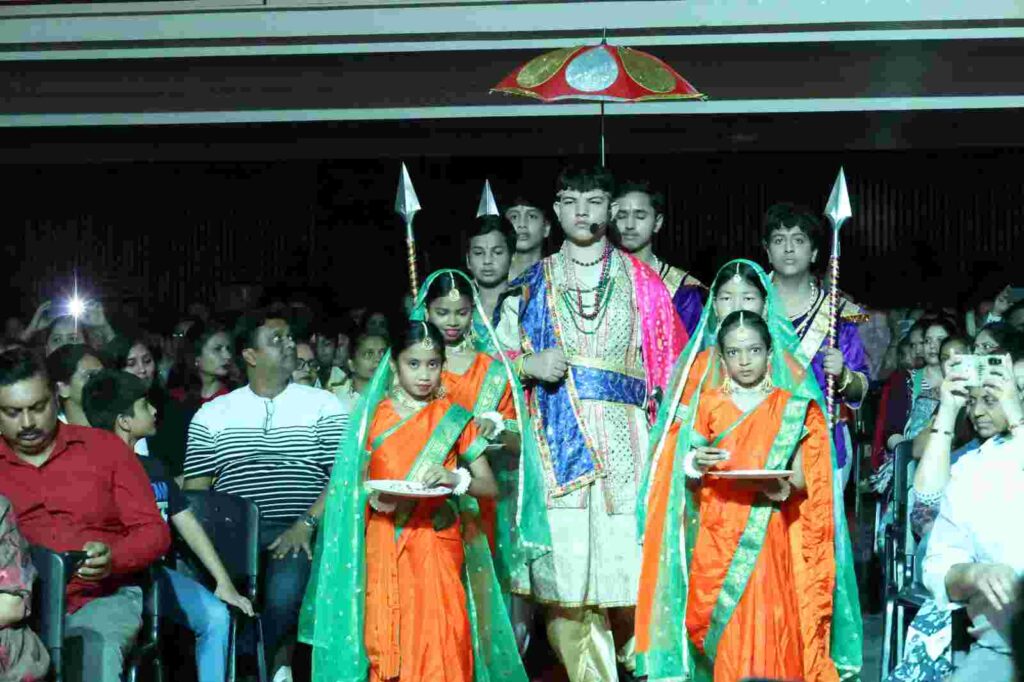 The annual awards ceremony at Father Agnel School was moved by the play "Emperor Ashoka." - The play's transformation of Emperor Ashoka's heart after the Kalinga War conveyed a message of compassion and dharma.
