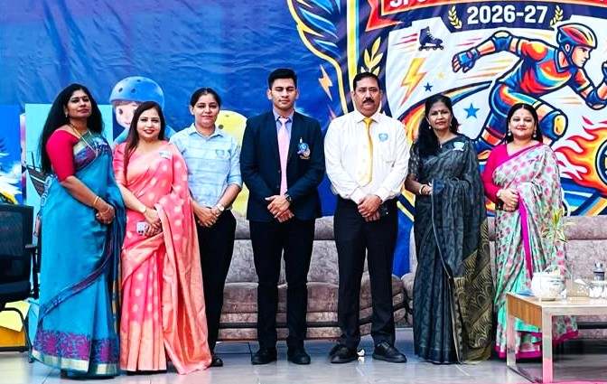 BLS Inter School Roller Skating Championship inaugurated, participating skaters gave excellent performance