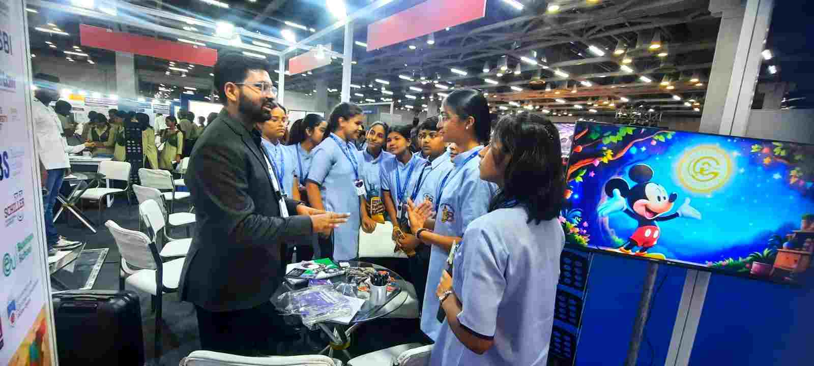 Bethany Convent School students enthusiastically participated in India Education Expo 2026