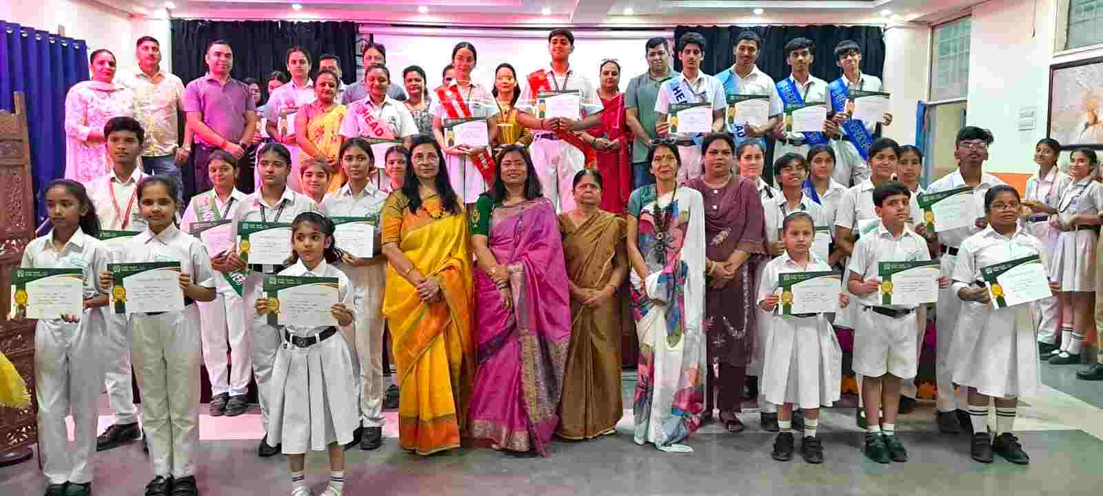 Delhi World Public School, KP-III, Greater Noida organised Investiture Ceremony 2026–27