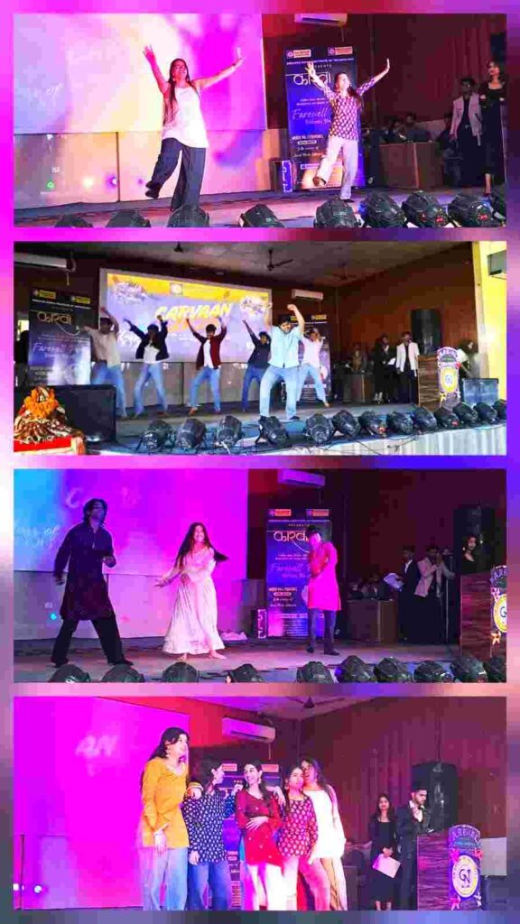 GNIT organised “Caravan 2K26” farewell function for engineering students
