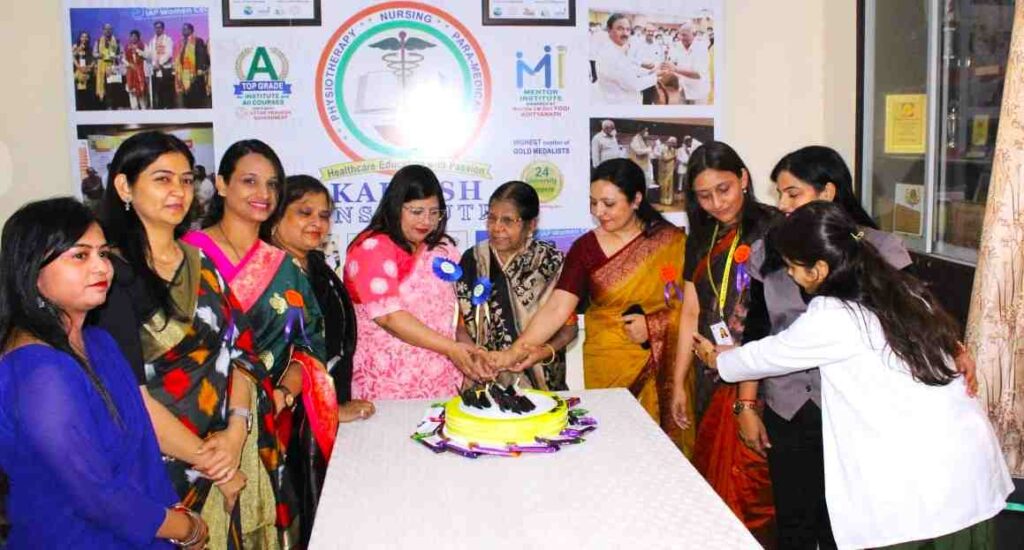 Mother's Day was celebrated at Kailash Institute of Nursing and Paramedical Sciences.