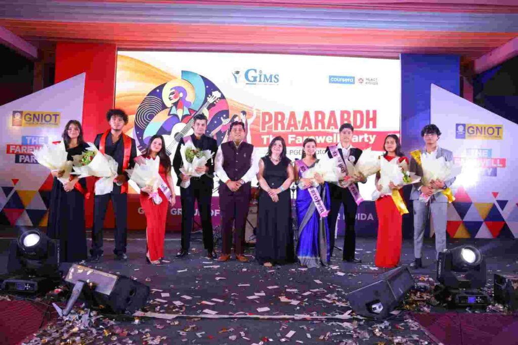 PGDM Batch 2024–26 Students Farewell at GNIOT Institute of Management Studies