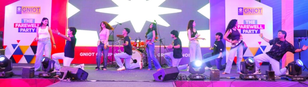 PGDM Batch 2024–26 Students Farewell at GNIOT Institute of Management Studies