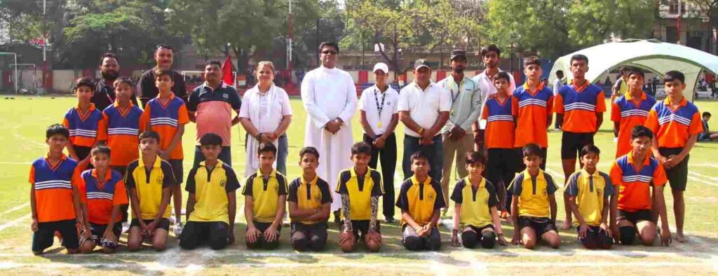 Players from Ghaziabad and Noida showed enthusiasm in the regional level Kho-Kho competition organised at St. Joseph School.