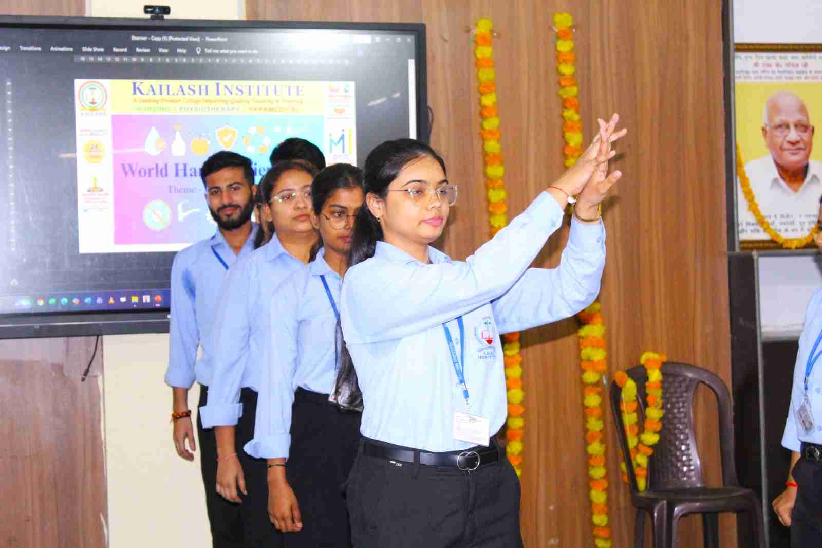 Kailash Institute of Nursing and Paramedical Sciences successfully organised World Hand Hygiene Day