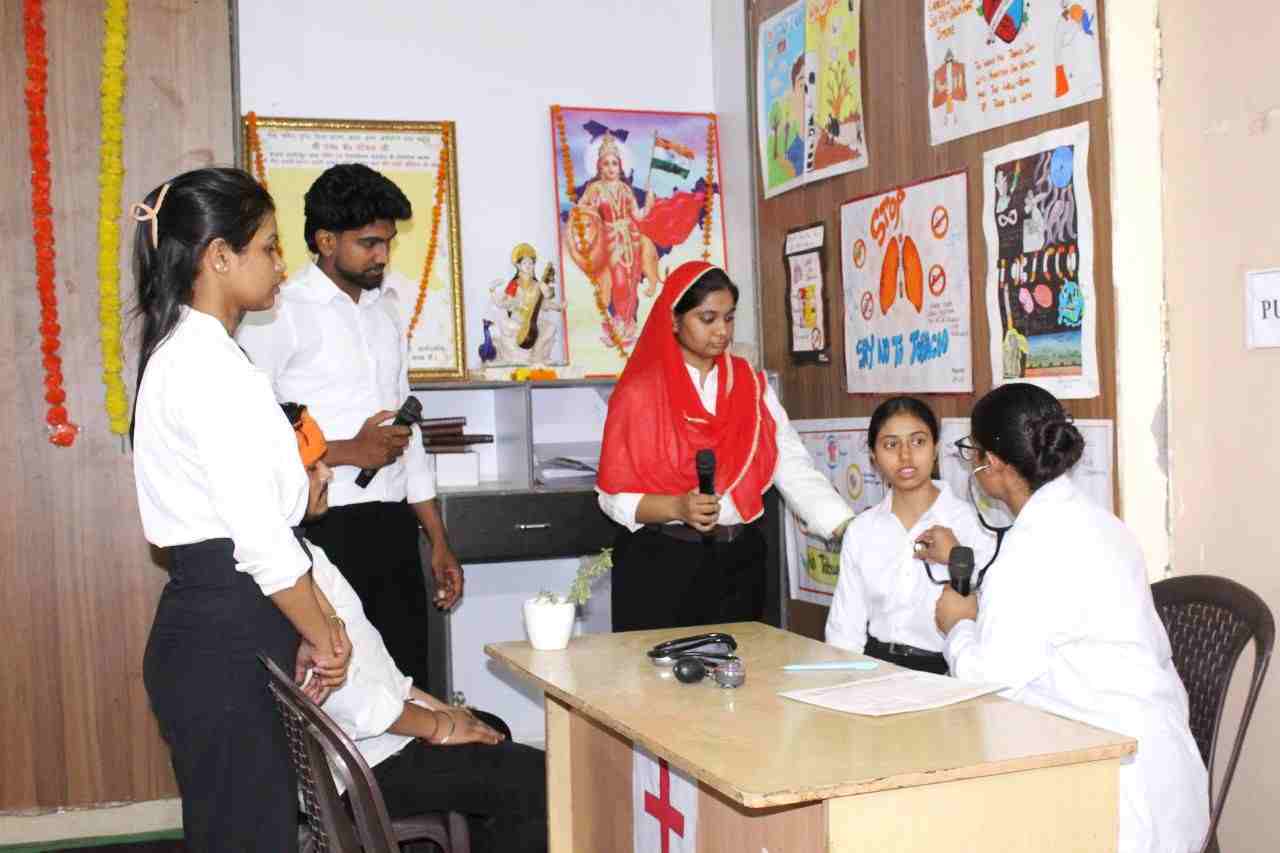 Various programmes were organised on World No Tobacco Day at Kailash Institute of Nursing and Para Medical Sciences.