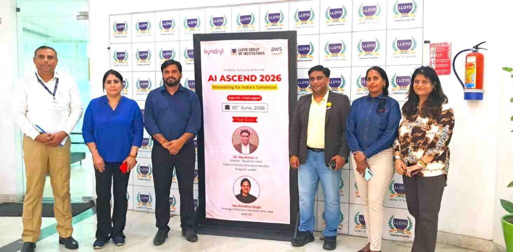 Lloyd Group of Institutions hosts 'AI ASCEND 2026: Agentic Unplugged', signs landmark agreement with Kyndryl
