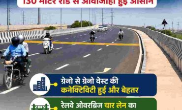 Big relief for commuters from Greater Noida West and Ghaziabad - 130-meter road traffic resumes, Tilpata ROB opens for vehicles