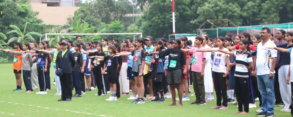 CISCE Regional Girls Athletic Meet 2026 gets off to a great start, international athletes enthuse participants