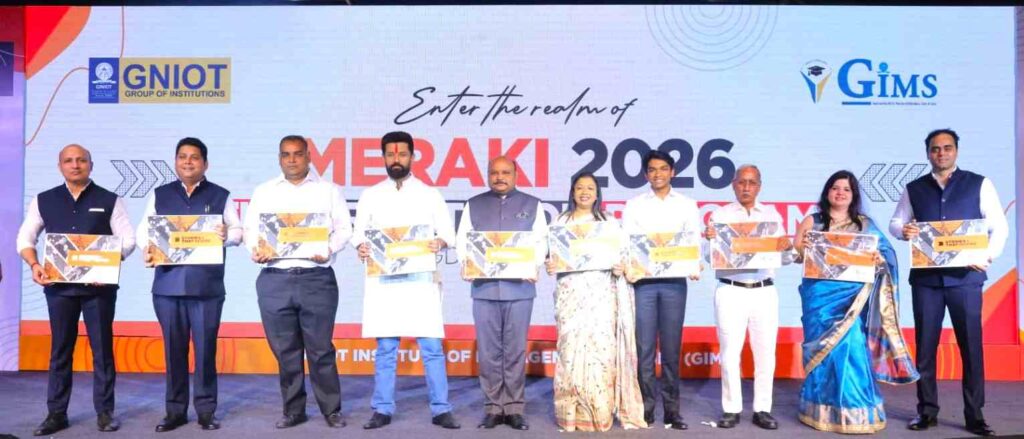 In the orientation of GNIOT Institute of Management Studies, Union Minister Chirag Paswan gave the mantra of building a developed India to the youth.