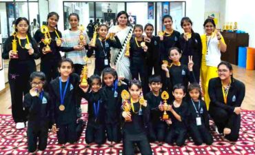 Queens Carmel School, Greater Noida showcases the enthusiasm of children at the Spardha 2026 Inter-School Festival