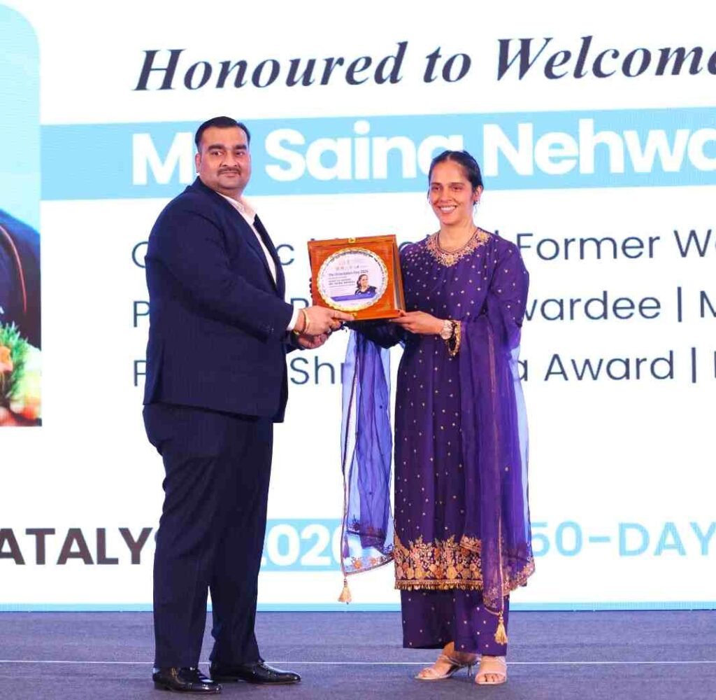 Olympian Saina Nehwal inaugurated I Business Institute's 'Catalyst 2026', gave success mantras to the students.