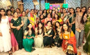 Teej festival was celebrated with great enthusiasm by the women in Gaur City.