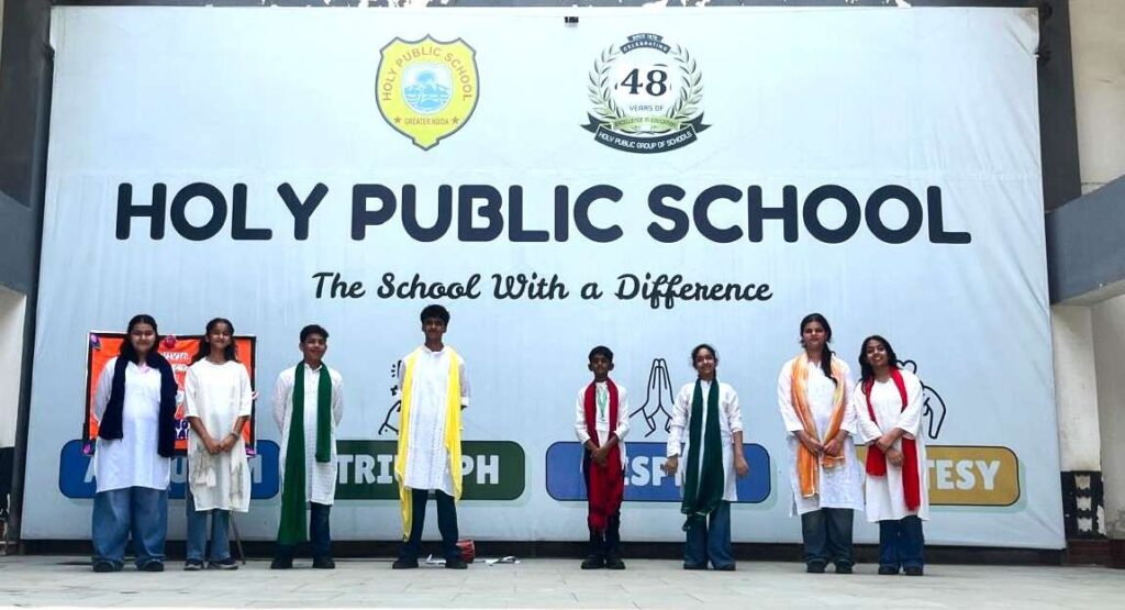 Children from various schools gave captivating performances at 'Vivid Reflections-2026' at Holi Public School, Greater Noida
