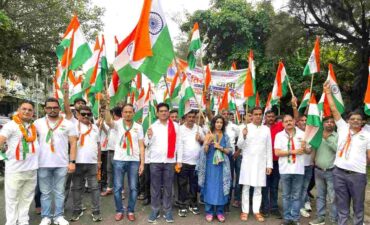 IBA's grand Tiranga Yatra resonated with patriotic sentiments, with over 300 entrepreneurs, employees and workers participating.