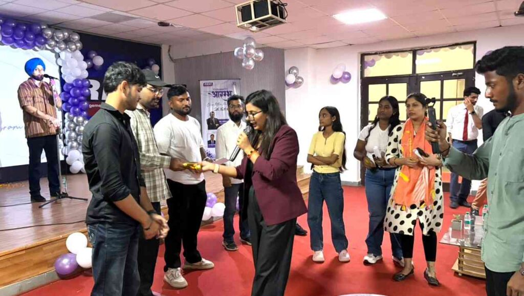 Orientation for newly admitted students at Rakhpal Bahadur Management Institute (RBMI) College