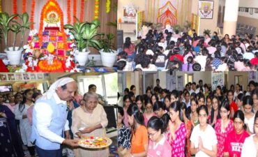 Kailash Institute of Nursing and Paramedical Sciences celebrated Ganesh Chaturthi with great enthusiasm and fervor.