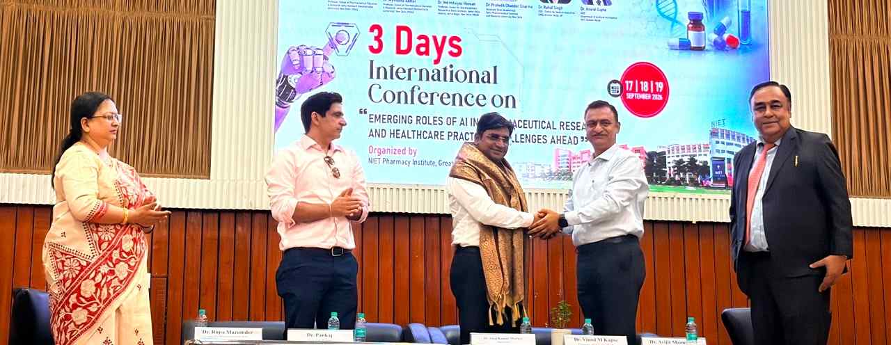 AKTU sponsored International Conference inaugurated at NIET Institute of Pharmacy