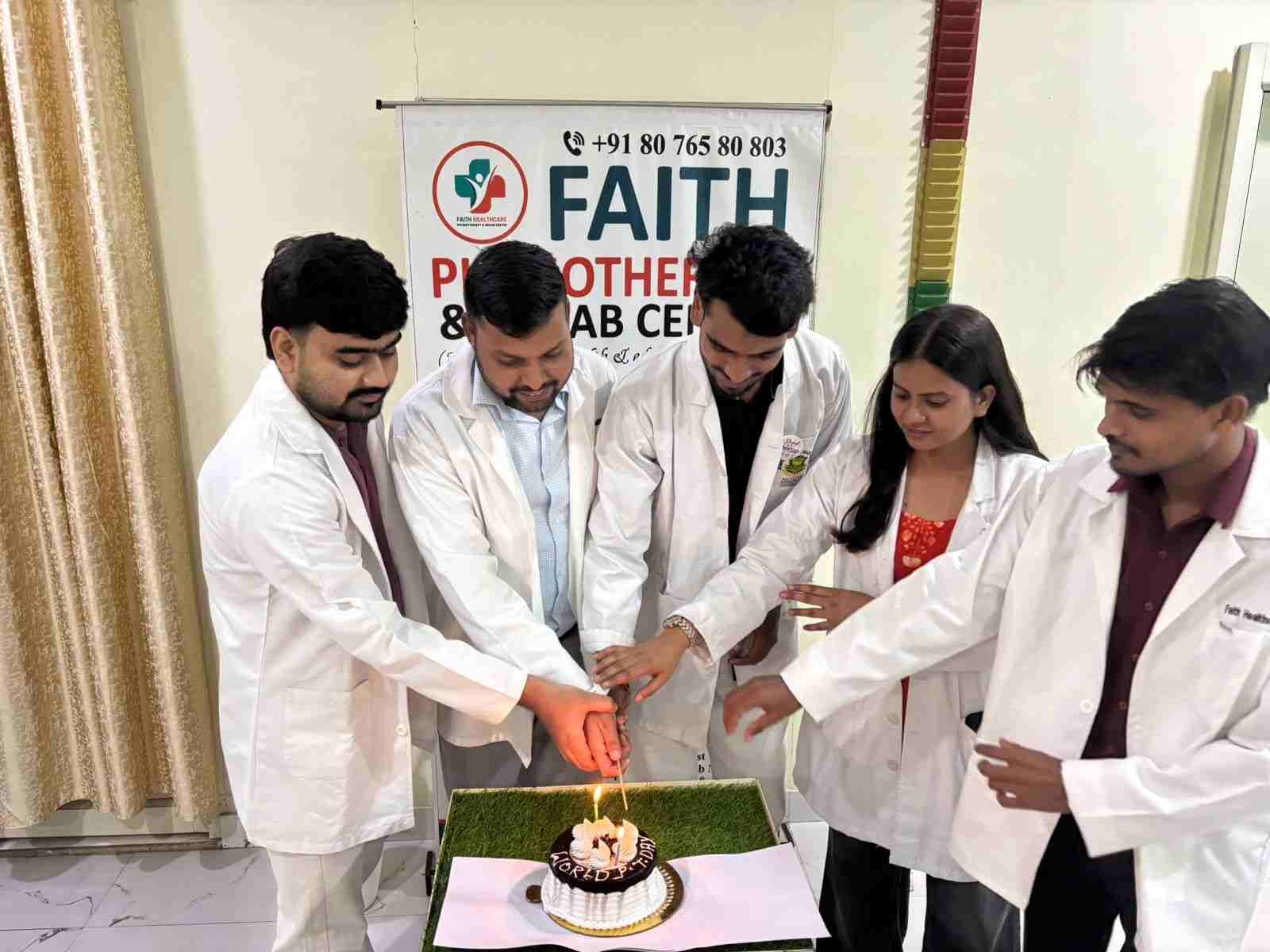 Faith Physiotherapy & Rehab Centre made people aware on World Physiotherapy Day