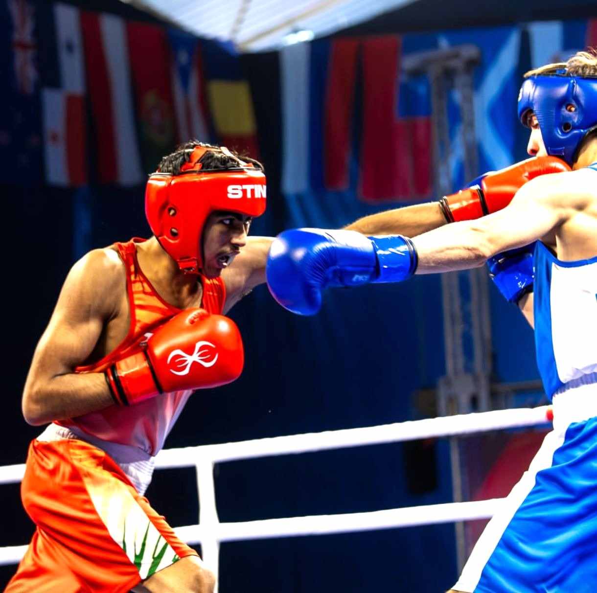 Aditya of Galgotias University defeated Magomedov of Russia to win gold medal in World Boxing Championship