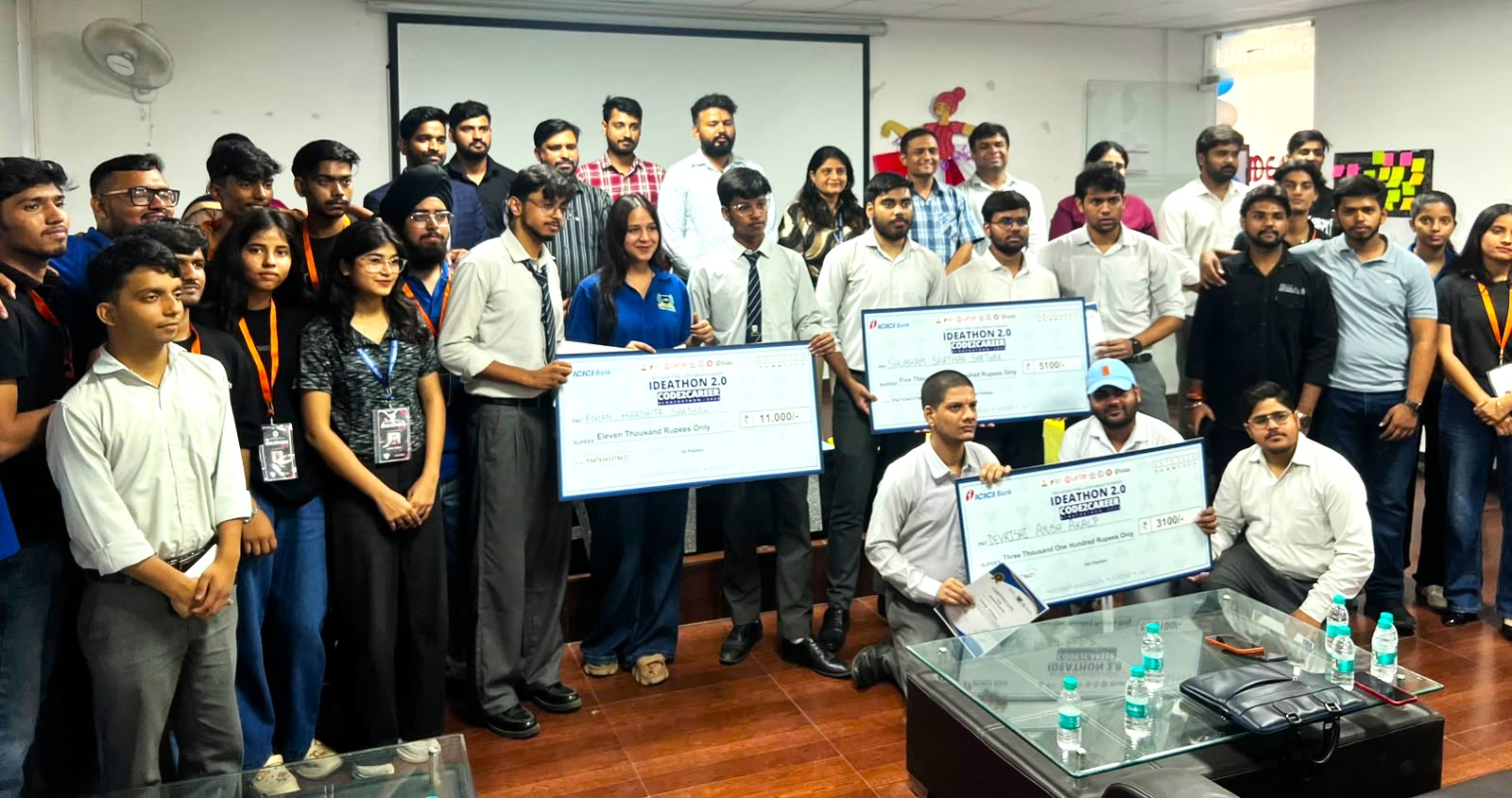 Over 400 students from 135 teams showcase their talent at 'Ideathon 2.0' at Lloyd