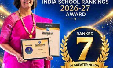 Ryan International School has secured a prestigious position in the EducationWorld India School Rankings 2026-27.